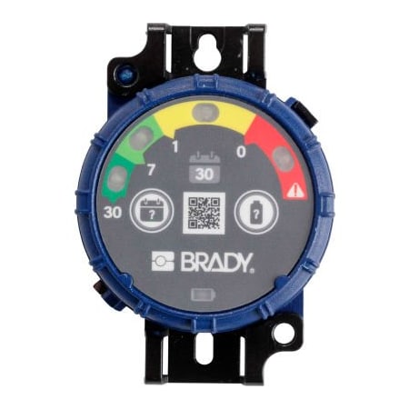 Brady Brady 150741 Brady Inspection Timer, 30 Day, 10 Pack, LED Lights, ABS Plastic, Blue 150741